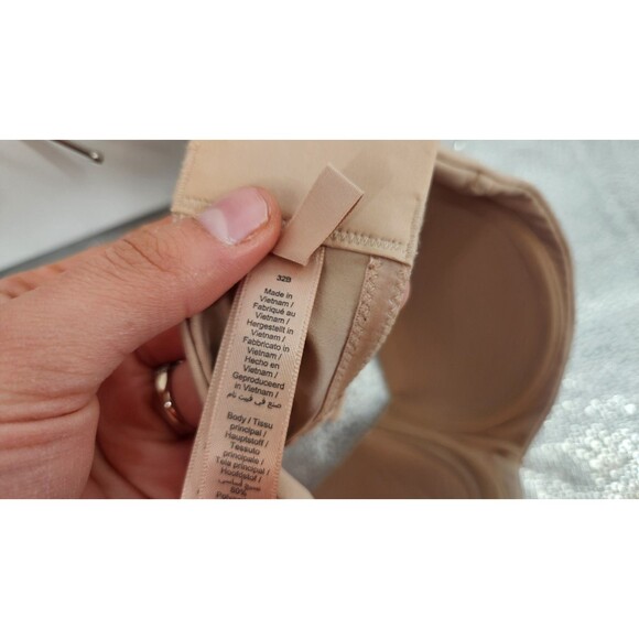 Skims 32B Clay Fits Everybody Beige Strapless Bra NWOT - Picture 6 of 9